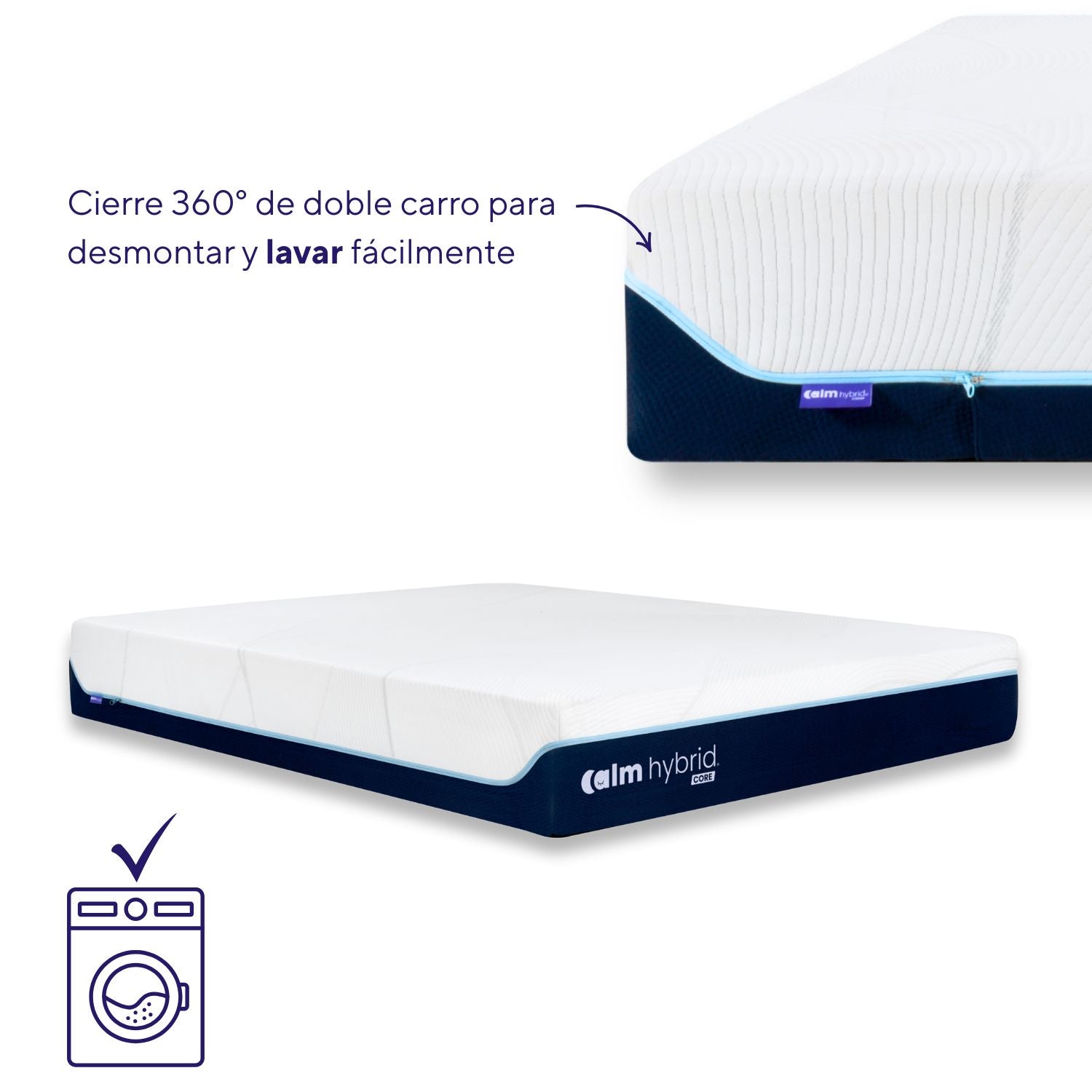 Colchón Hybrid Core - FIRMEZA EQUILIBRADA